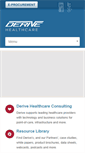 Mobile Screenshot of derivehealthcare.com